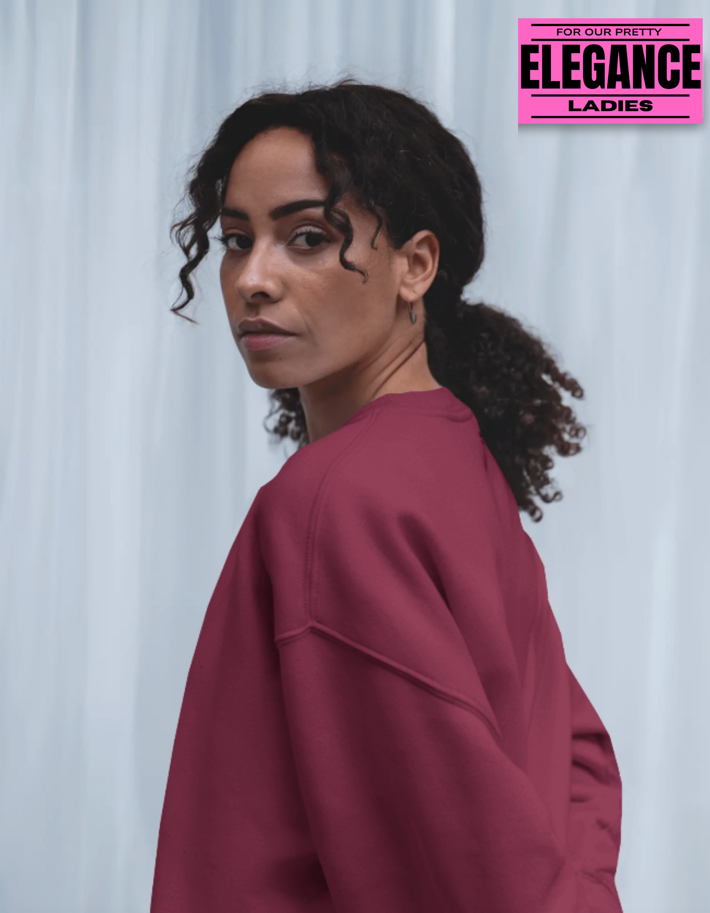 B MONEY || WOMEN'S CROPPED SWEATSHIRT || OZ