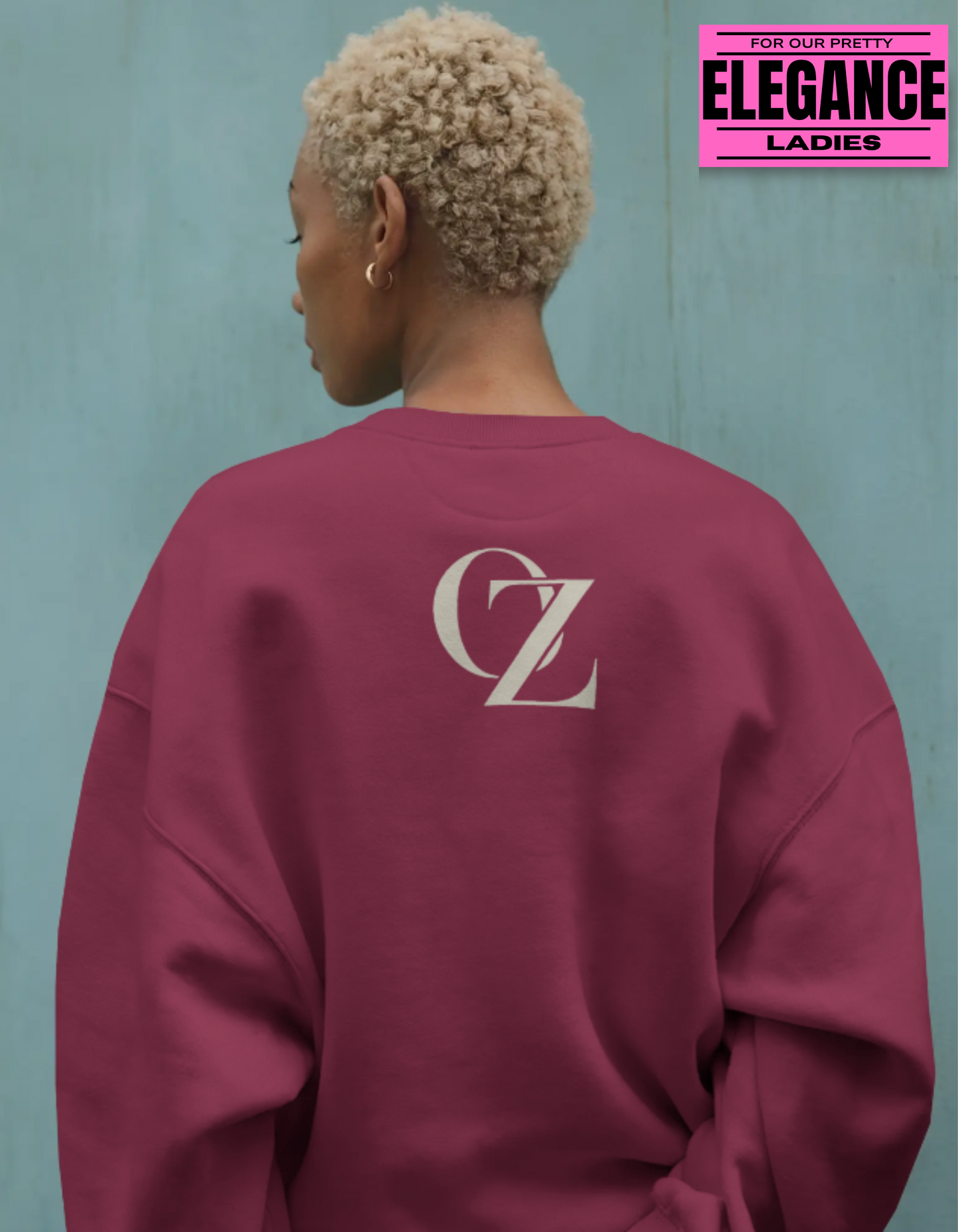 B MONEY || WOMEN'S CROPPED SWEATSHIRT || OZ