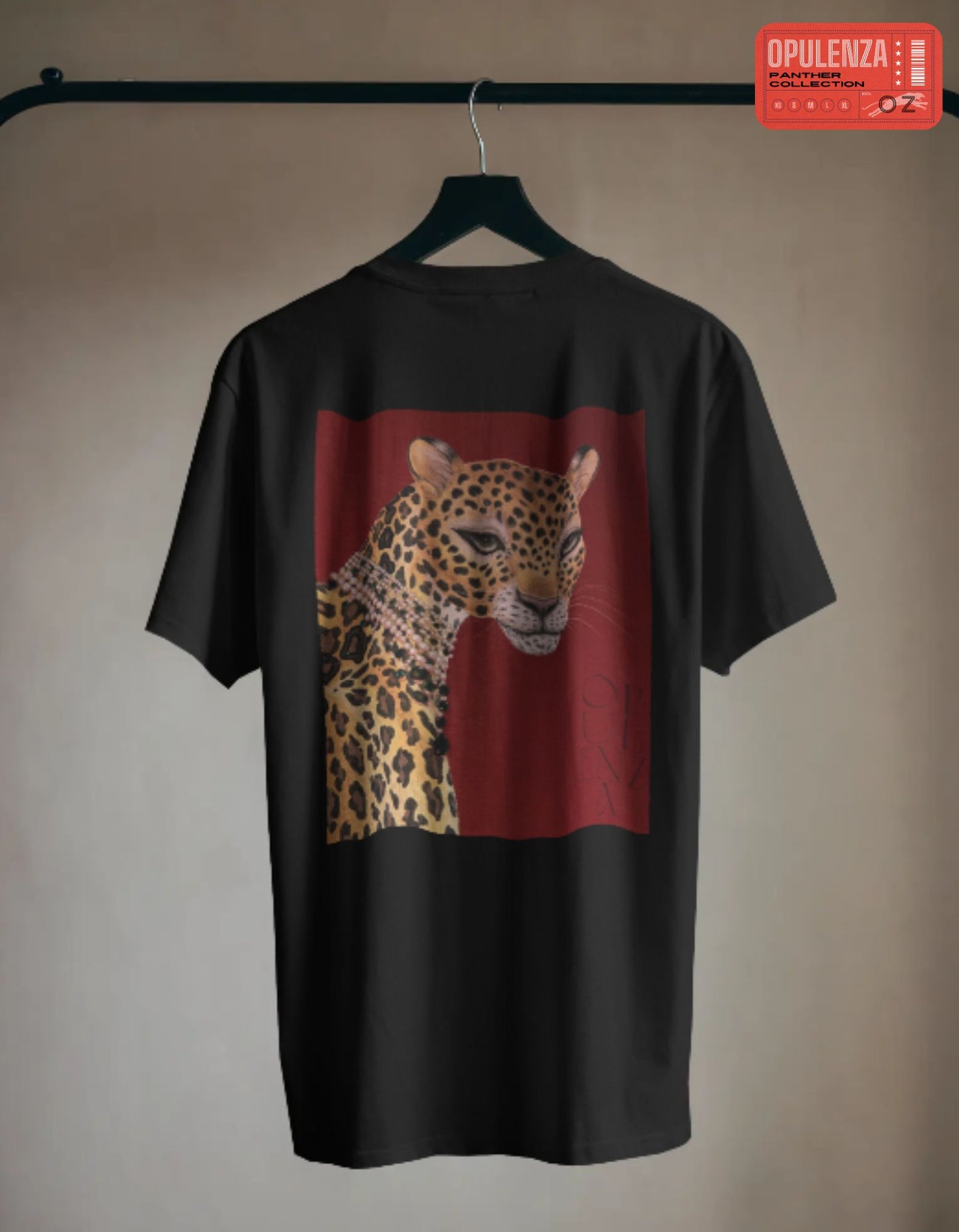 LEAPORD'S ELEGANCE || PREMIUM WOMENS'S CREW NECK T-SHIRT