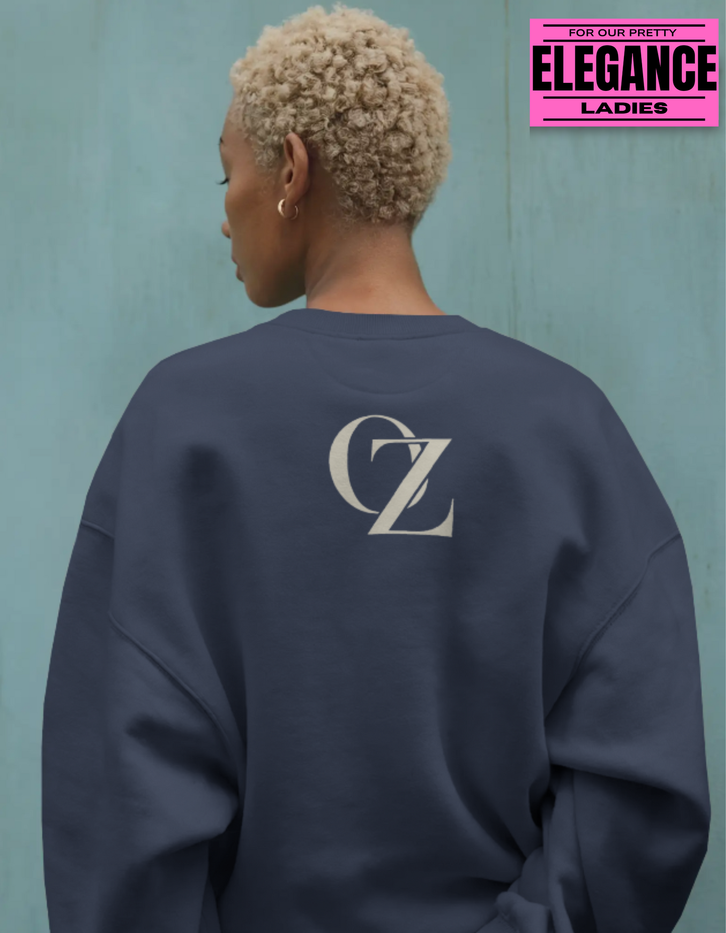 B MONEY || WOMEN'S CROPPED SWEATSHIRT || OZ
