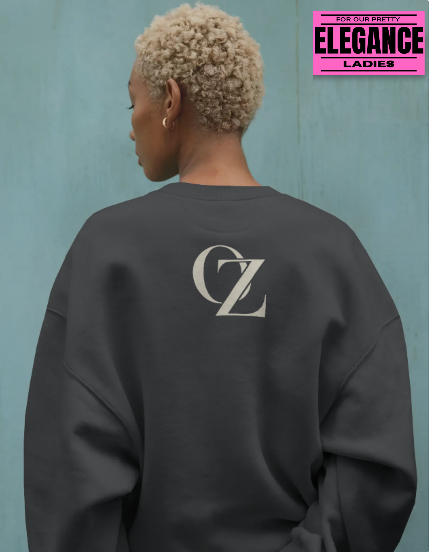 B MONEY || WOMEN'S CROPPED SWEATSHIRT || OZ