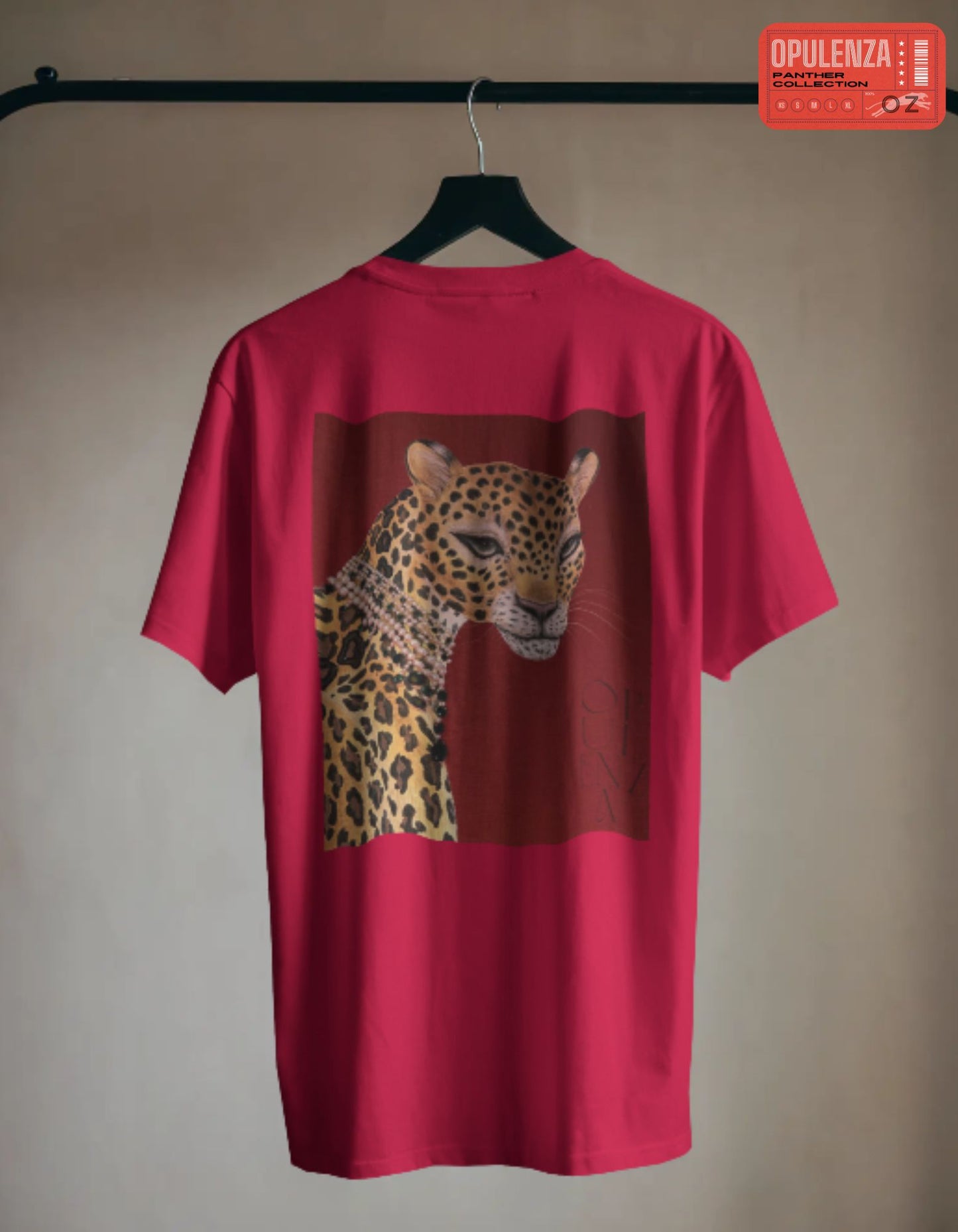 LEAPORD'S ELEGANCE || PREMIUM WOMENS'S CREW NECK T-SHIRT