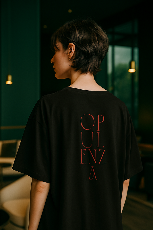 LEAPORD'S ELEGANCE || PREMIUM WOMENS'S CREW NECK T-SHIRT