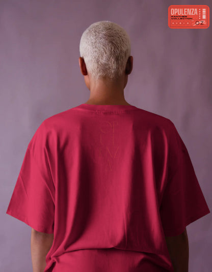 LEAPORD'S ELEGANCE || PREMIUM WOMENS'S CREW NECK T-SHIRT